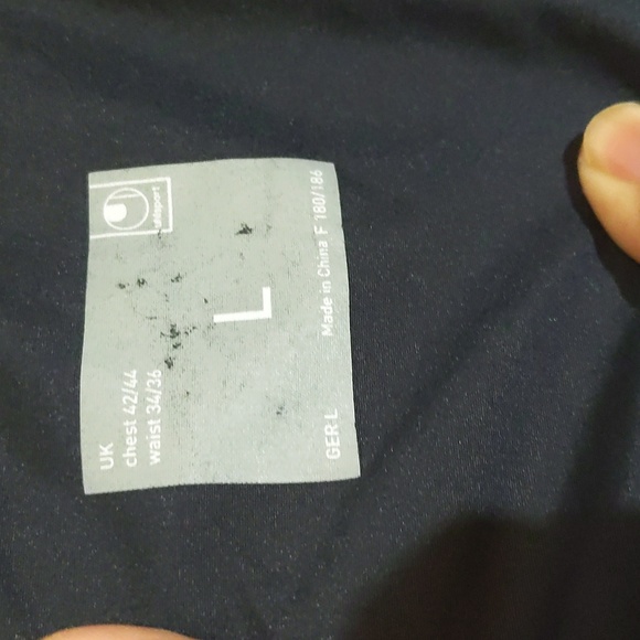 Uhlsport|Rapides Windbreaker Jacket Zippered, Zip Pockets Hidden Hood In Collar - Picture 8 of 12